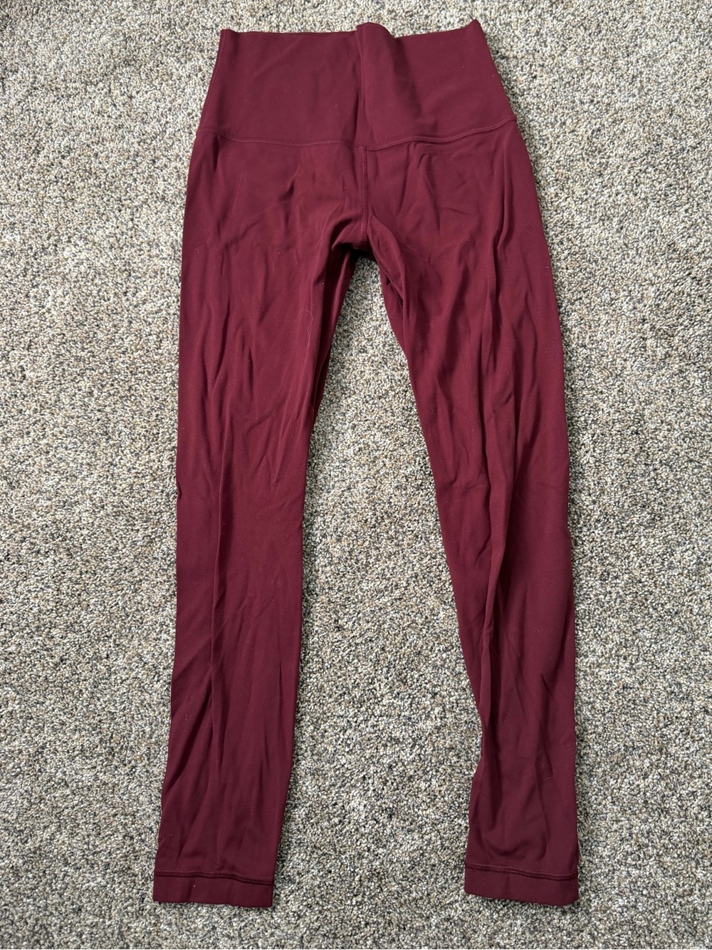 Maroon Lululemon Align Leggings
